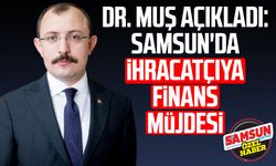 Dr. Mehmet Muş açıkladı: Samsun'da ihracatçıya finans müjdesi