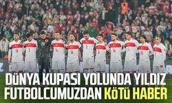 Dünya Kupası yolunda Merih Demiral'dan kötü haber