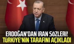 Erdoğan'dan İran sözleri! Türkiye'nin tarafını açıkladı
