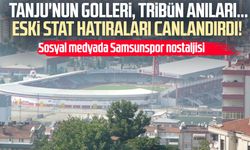 Tanju'nun golleri, tribün anıları... Samsunspor'un eski stadı hatıraları canlandırdı!