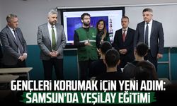 Gençleri korumak için yeni adım: Samsun’da Yeşilay eğitimi