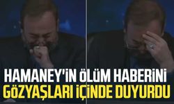 Hamaney'in ölüm haberini gözyaşları içinde duyurdu