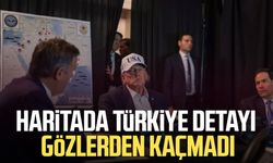 Haritada Türkiye detayı gözlerden kaçmadı