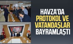 Havza’da bayramda birlik ve beraberlik vurgusu