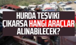 Hurda teşviki çıkarsa hangi araçlar alınabilecek?