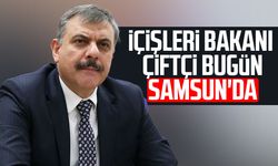 İçişleri Bakanı Mustafa Çiftçi bugün Samsun'da