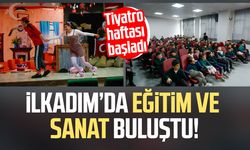 İlkadım’da eğitim ve sanat buluştu! "Tiyatro Haftası" başladı