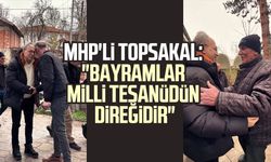 MHP'li İlyas Topsakal: "Bayramlar milli tesanüdün direğidir"