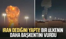 İran dediğini yaptı! Bir ülkenin daha başkentini vurdu