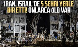 İran, İsrail'de 5 şehri yerle bir etti! Onlarca ölü var