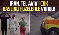 İran, Tel Aviv'i çok başlıklı füzelerle vurdu!