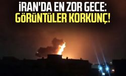 İran'da en zor gece: Görüntüler korkunç!