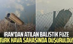 İran'dan atılan balistik füze Türk hava sahasında düşürüldü!
