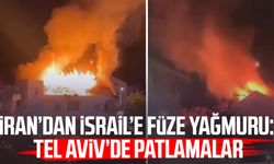 İran İsrail’i vurdu: Tel Aviv’de yangınlar çıktı