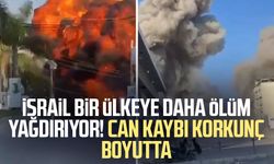 İsrail bir ülkeye daha ölüm yağdırıyor!