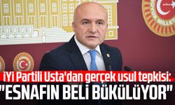 İYİ Partili Erhan Usta'dan gerçek usul tepkisi: "Esnafın beli bükülüyor"