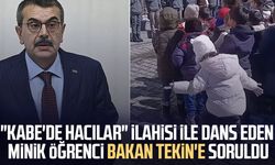 “Kabe’de Hacılar” ilahisiyle dans eden minik öğrenci gündem oldu