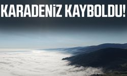 Karadeniz kayboldu! Samsun'da sis denizi şaşırttı