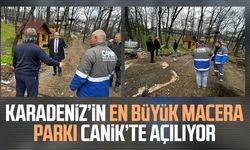 Karadeniz’in en büyük macera parkı Canik'te açılıyor