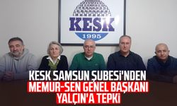 KESK Samsun Şubesi'nden Memur-Sen Genel Başkanı Ali Yalçın'a tepki