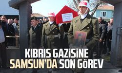 Kıbrıs Gazisi Feris Adiloğlu’na Samsun’da son görev