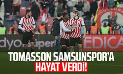 Logi Tomasson Samsunspor’a hayat verdi!