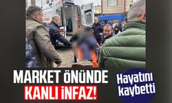 Ordu'da market önünde kanlı infaz!