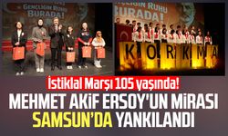 İstiklal Marşı’nın kabulü Samsun’da coşkuyla kutlandı!