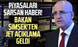 Piyasaları sarsan haber! Bakan Şimşek'ten jet açıklama geldi