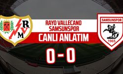 Rayo Vallecano - Samsunspor maçının canlı anlatımı