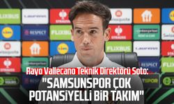 Rayo Vallecano T. D Soto: "Samsunspor çok potansiyelli bir takım"