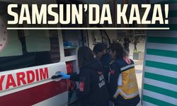 Samsun Kazımpaşa Caddesi'nde kaza!