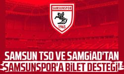 Samsun TSO ve SAMGİAD'tan Samsunspor'a bilet desteği!
