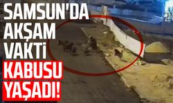 Samsun'da akşam vakti kabusu yaşadı!