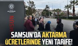 Samsun'da otobüs, tramvay aktarma ücreti ne kadar oldu?