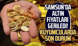 Samsun’da altın fiyatları geriledi! Kuyumcularda son durum