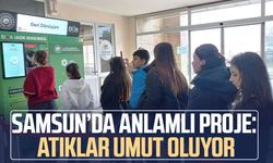 Samsun’da anlamlı proje: Atıklar umut oluyor