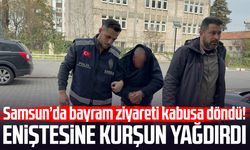Samsun’da bayram ziyareti kabusa döndü! Eniştesine kurşun yağdırdı