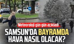 Samsun'da bayramda hava nasıl olacak? Meteoroloji gün gün açıkladı