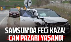 Samsun'da feci kaza! Can pazarı yaşandı