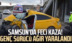 Samsun’da feci kaza! Mert Semiz ağır yaralandı