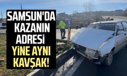 Samsun'da kazanın adresi yine aynı kavşak!