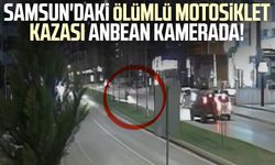 Samsun'da Mustafa Gürkan Çelik'in öldüğü kaza anbean kamerada!