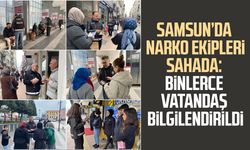 Samsun polisinden farkındalık atağı