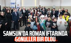Samsun’da Roman iftarında gönüller bir oldu