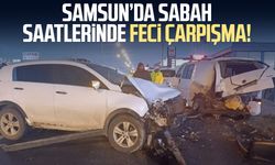 Samsun’da sabah saatlerinde feci çarpışma!