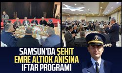 Samsun’da şehit Emre Altıok anısına iftar programı
