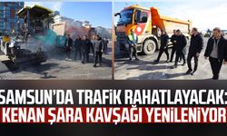 Samsun’da trafik rahatlayacak: Kenan Şara Kavşağı yenileniyor