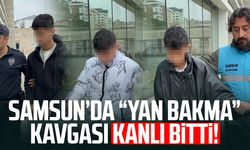 Samsun’da “yan bakma” kavgası kanlı bitti!