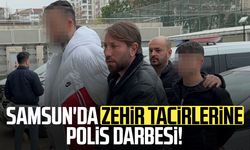 Samsun'da zehir tacirlerine polis darbesi!